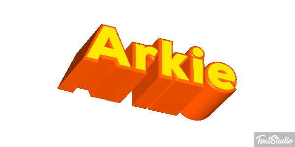 Arkie Text effect