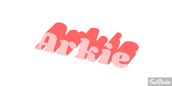 Arkie Text effect