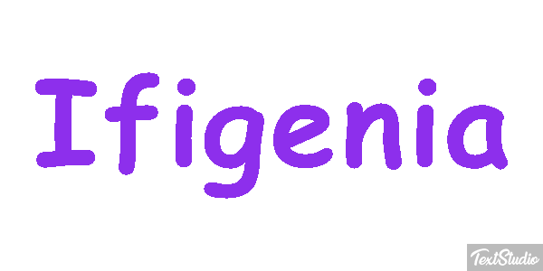 Ifigenia Efekt tekstowy