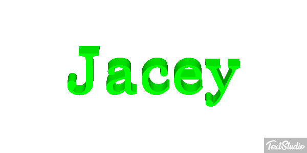 Jacey Text effect