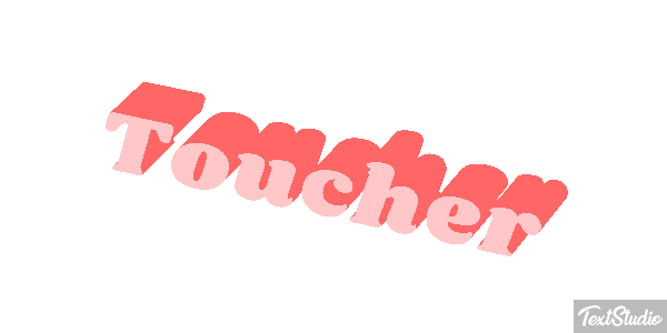 Toucher Effet de texte