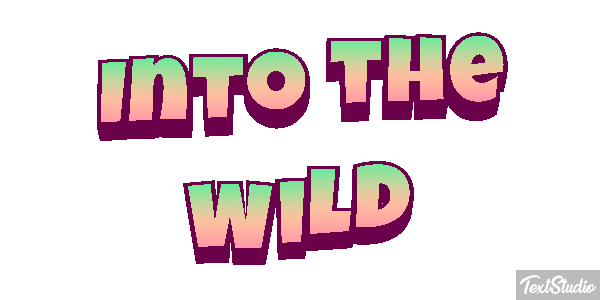 Into the Wild Texteffekt