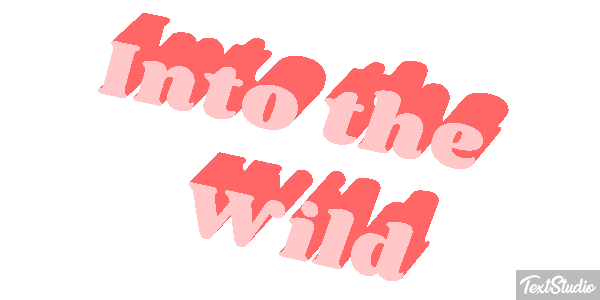 Into the Wild Texteffekt