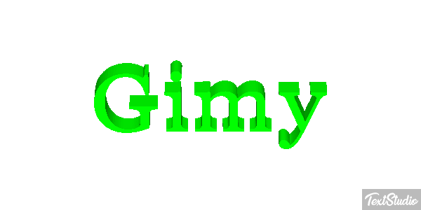Gimy Texteffekt