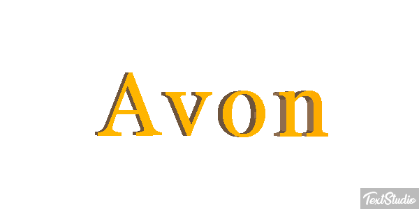 Avon Text effect
