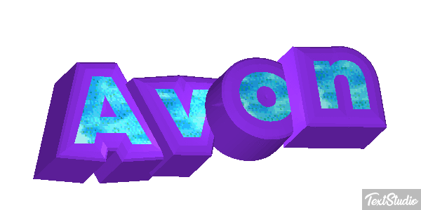 Avon Text effect