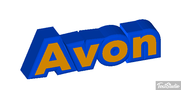 Avon Text effect