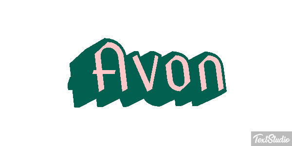 Avon Text effect