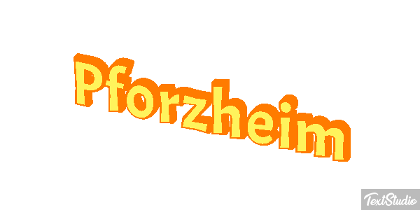 Pforzheim テキスト効果