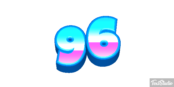 96 Texteffekt