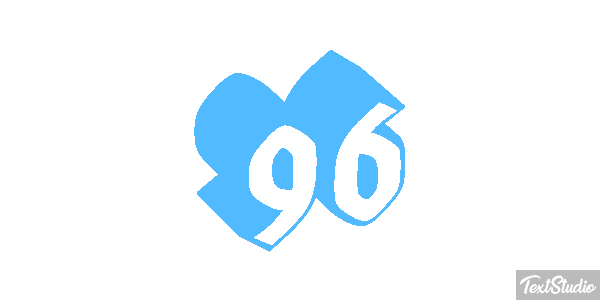 96 Texteffekt