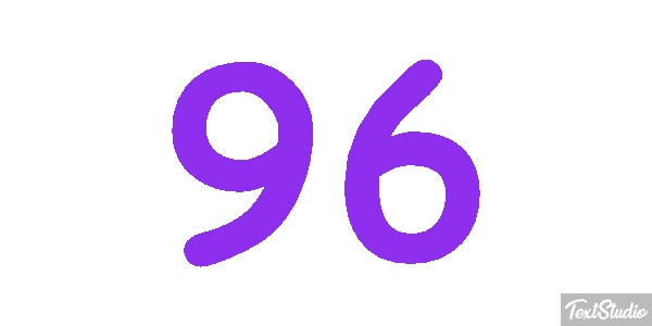 96 Texteffekt