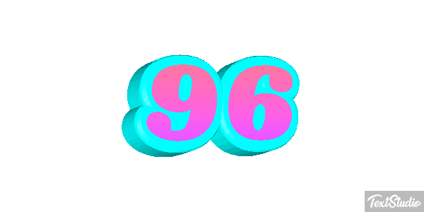 96 Texteffekt