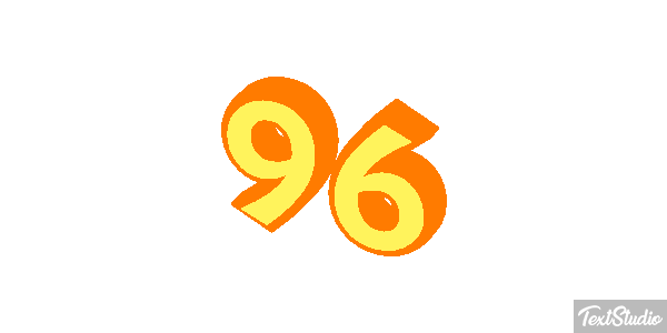 96 Texteffekt
