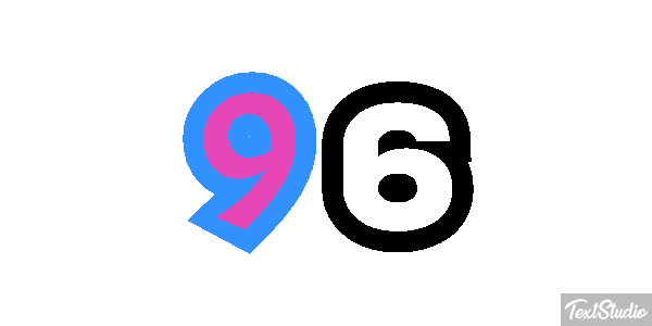 96 Texteffekt