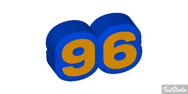 96 Texteffekt