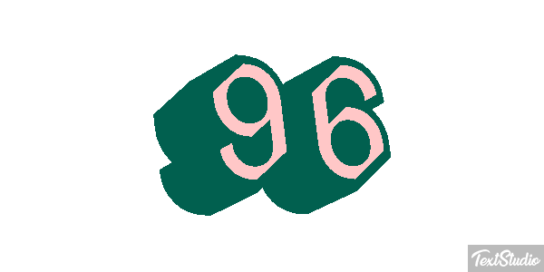 96 Texteffekt