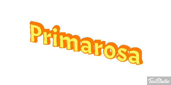 Primarosa Effetto testo