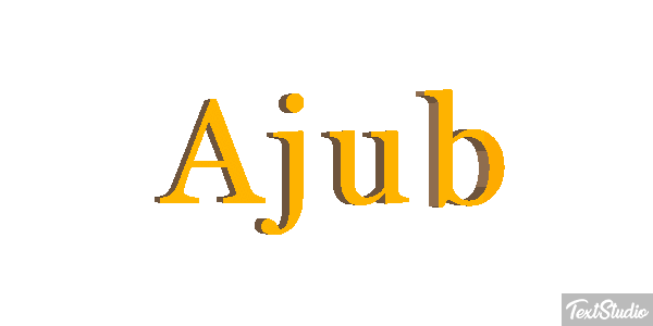 Ajub Efeito do texto