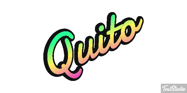 Quito Efekt tekstowy