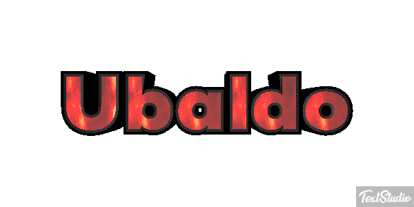 Ubaldo Текстовый эффект