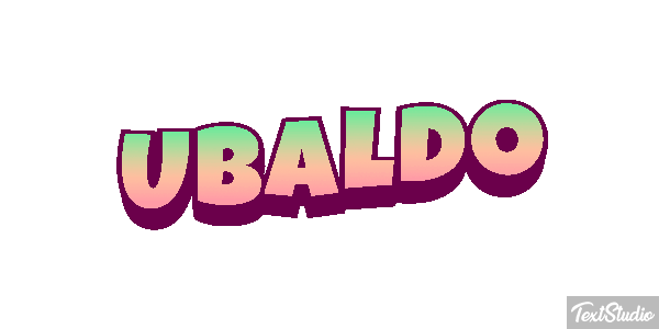 Ubaldo Текстовый эффект