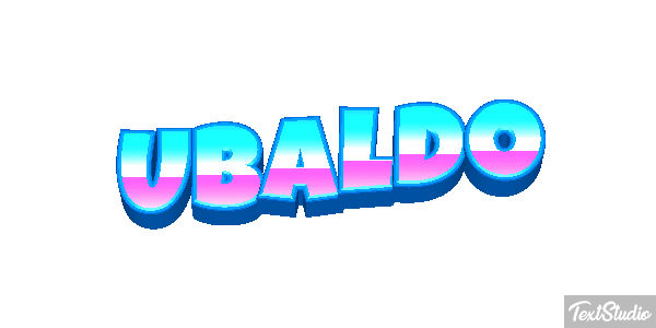 Ubaldo Текстовый эффект