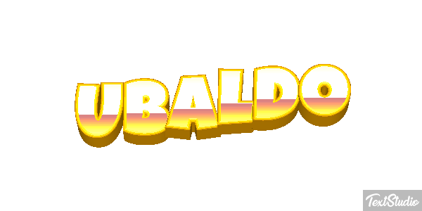 Ubaldo Текстовый эффект