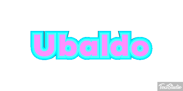 Ubaldo Текстовый эффект