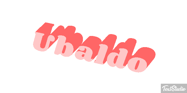 Ubaldo Текстовый эффект
