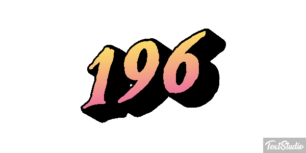 196 Текстовый эффект