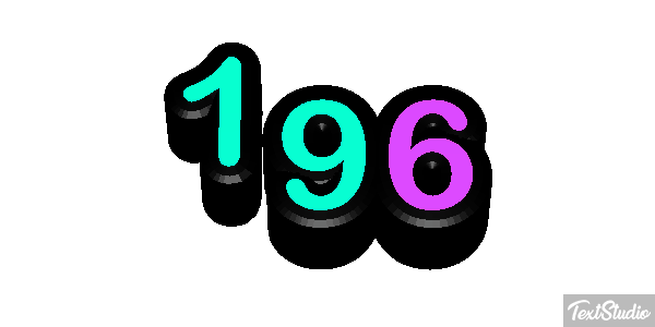 196 Текстовый эффект