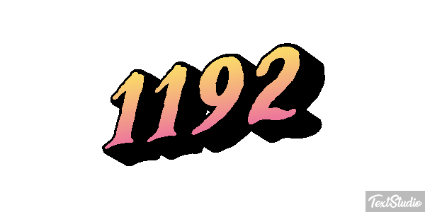 1192 Texteffekt