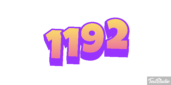 1192 Texteffekt