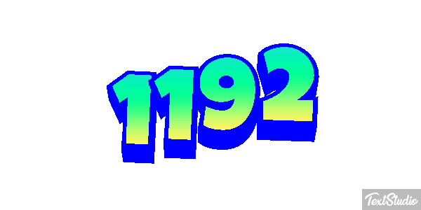 1192 Texteffekt