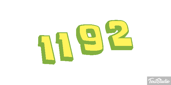 1192 Texteffekt