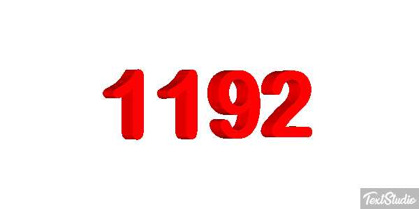 1192 Texteffekt