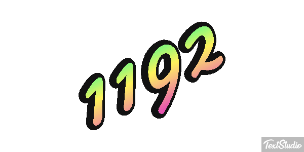 1192 Texteffekt