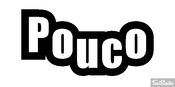 Pouco Effet de texte