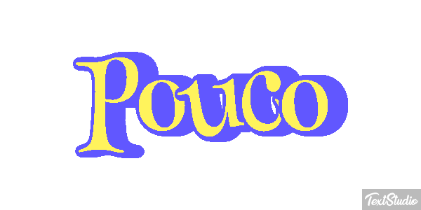 Pouco Effet de texte