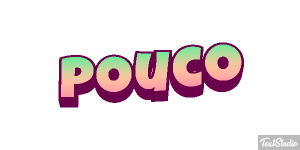 Pouco Effet de texte