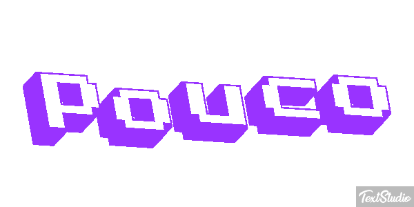 Pouco Effet de texte