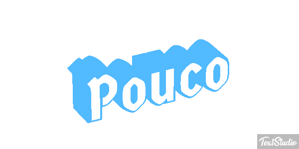 Pouco Effet de texte