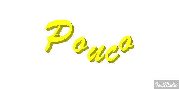 Pouco Effet de texte