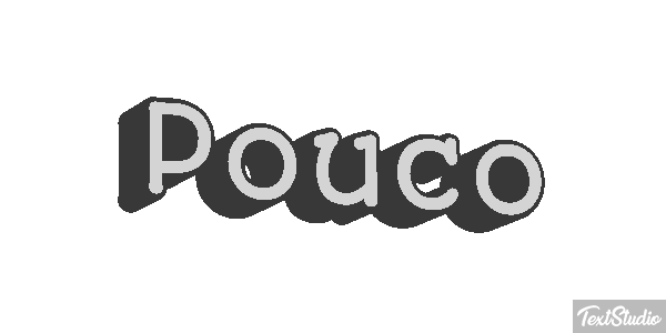 Pouco Effet de texte