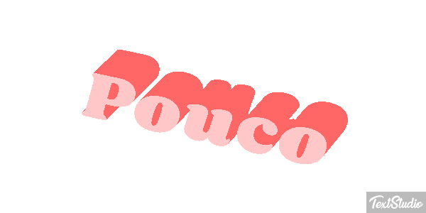 Pouco Effet de texte