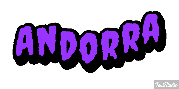 Andorra Text effect