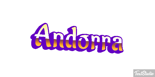 Andorra Text effect