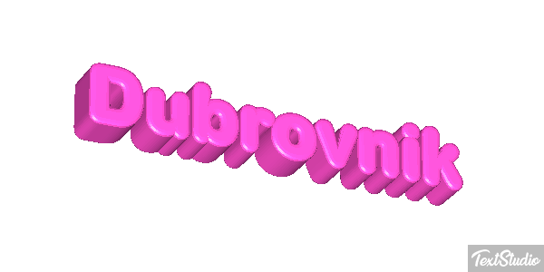 Dubrovnik Efekt tekstowy