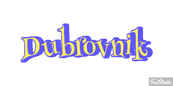 Dubrovnik Efekt tekstowy